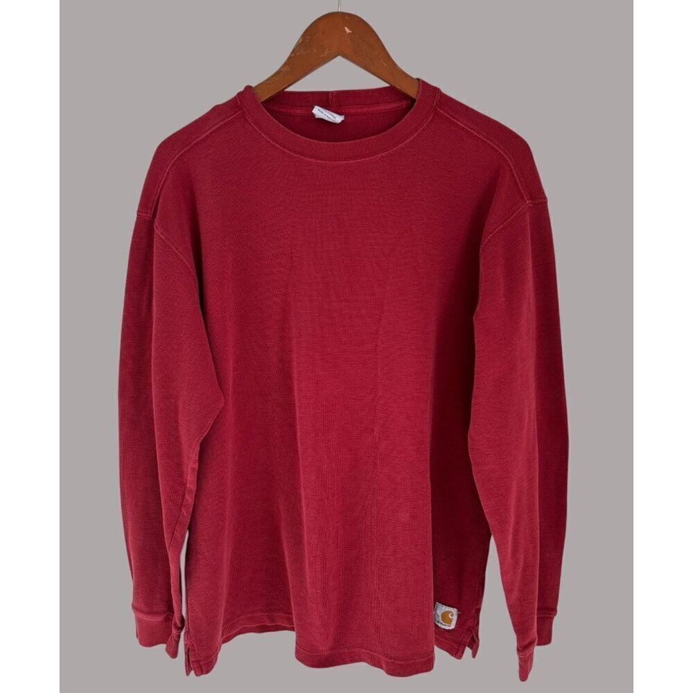 Carhartt Mens Large Sweatshirt Terry Cotton Workwear